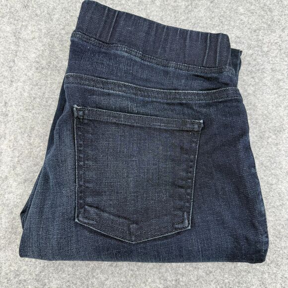 Eileen‎ Fisher Womens XS Organic Cotton Blend Jean Jeggings Pull On Denim Pants - Picture 1 of 9